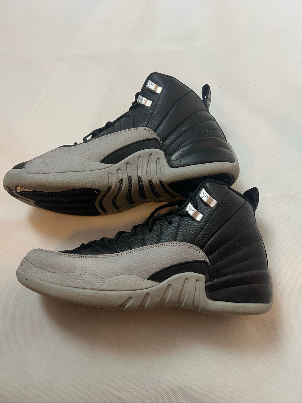 Nike Boys Black and Gray High-Top Sneakers